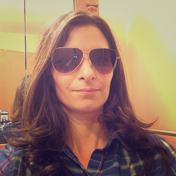 HP⭐️ NEW Joe’s Jeans Aviator rose gold sunglasses - Picture 7 of 8